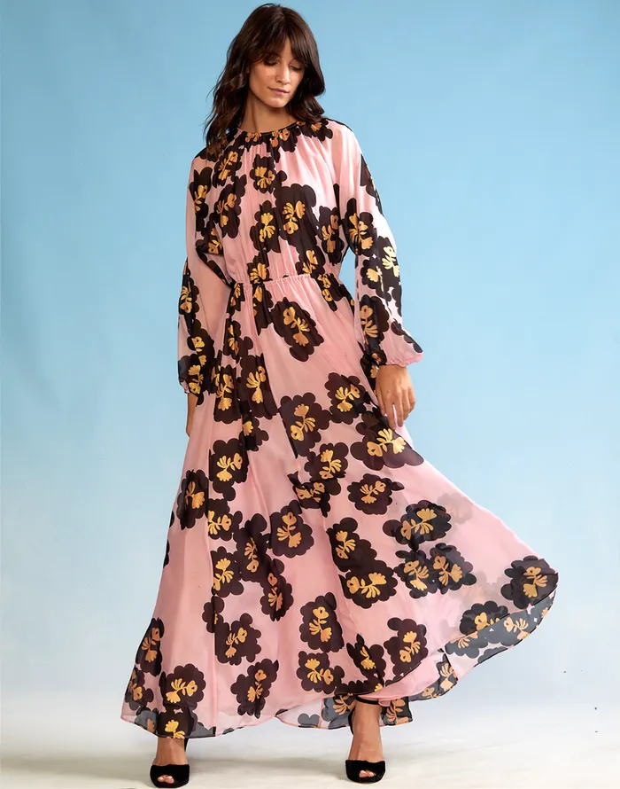 Belize Silk Dress 8211 Pnkgd Women Cynthia Rowley Dresses