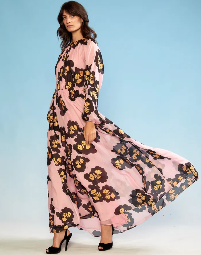 Belize Silk Dress 8211 Pnkgd Women Cynthia Rowley Dresses