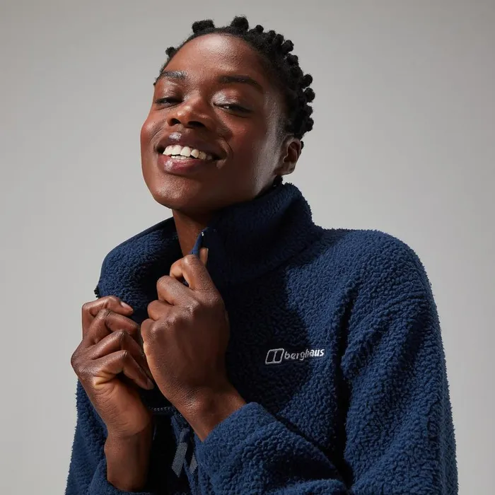 Berghaus Fleece Hawksker Half Zip 8211 Dark Blue 8211 Women Berghaus Fleece Hawksker Half Zip 8211 Dark Blue 8211 Women
