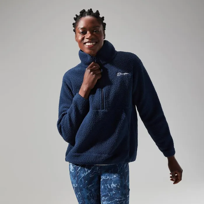 Berghaus Fleece Hawksker Half Zip 8211 Dark Blue 8211 Women Berghaus Fleece Hawksker Half Zip 8211 Dark Blue 8211 Women