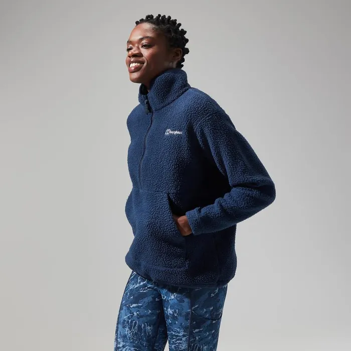 Berghaus Fleece Hawksker Half Zip 8211 Dark Blue 8211 Women Berghaus Fleece Hawksker Half Zip 8211 Dark Blue 8211 Women