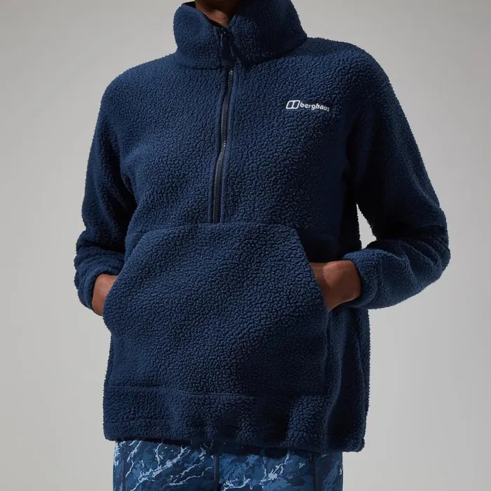 Berghaus Fleece Hawksker Half Zip 8211 Dark Blue 8211 Women Berghaus Fleece Hawksker Half Zip 8211 Dark Blue 8211 Women