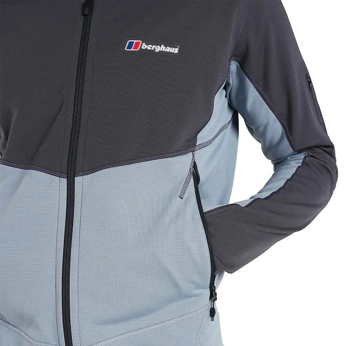 Berghaus Fleece Pravitale Mountain Light 20 Jacket 8211 GreyGrey 8211 Men
