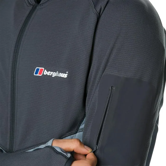Berghaus Fleece Pravitale Mountain Light 20 Jacket 8211 GreyGrey 8211 Men