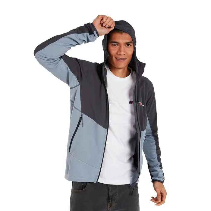 Berghaus Fleece Pravitale Mountain Light 20 Jacket 8211 GreyGrey 8211 Men