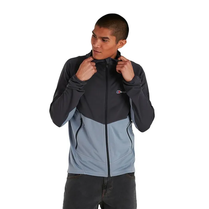 Berghaus Fleece Pravitale Mountain Light 20 Jacket 8211 GreyGrey 8211 Men