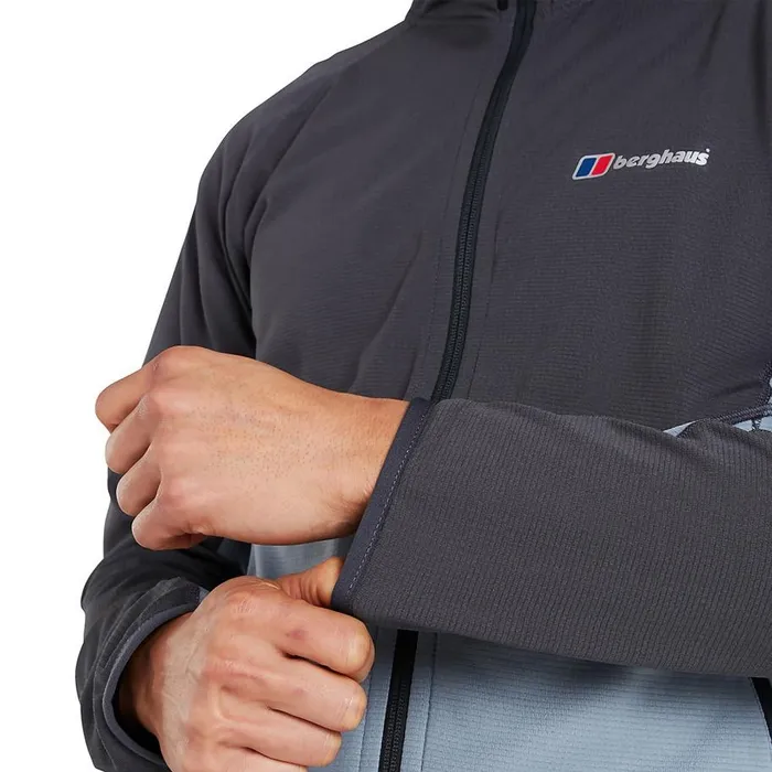 Berghaus Fleece Pravitale Mountain Light 20 Jacket 8211 GreyGrey 8211 Men