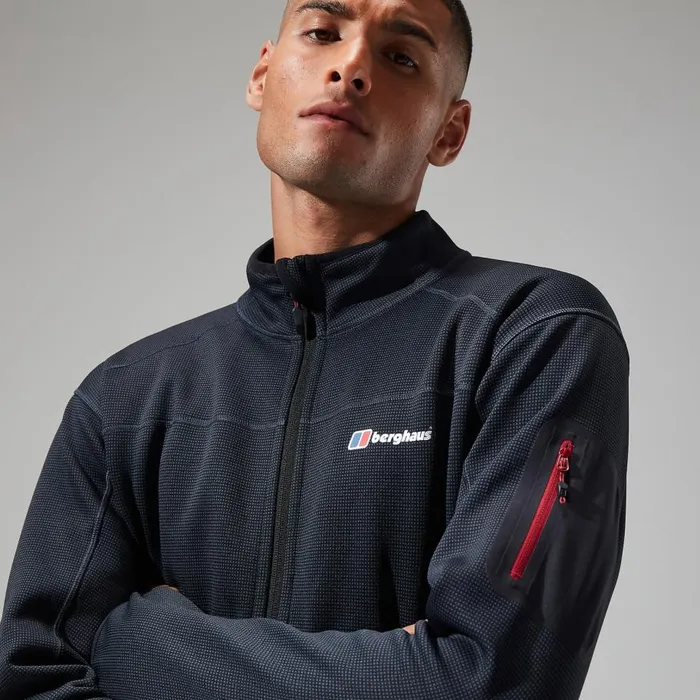 Berghaus Fleece Pravitale MTN 20 Jacket 8211 GreyBlack 8211 Men