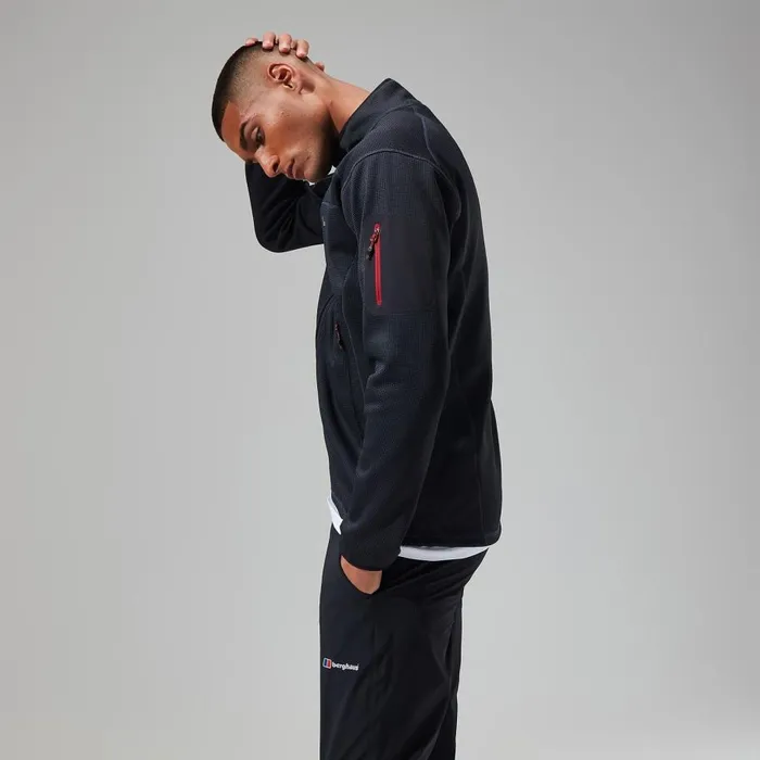 Berghaus Fleece Pravitale MTN 20 Jacket 8211 GreyBlack 8211 Men