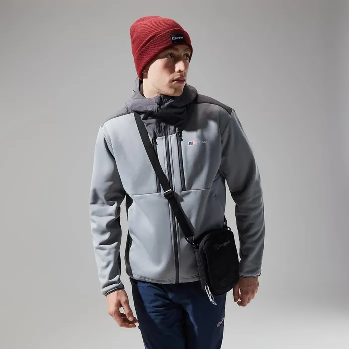 Berghaus Fleece Reacon Hooded Jacket 8211 Grey 8211 Men