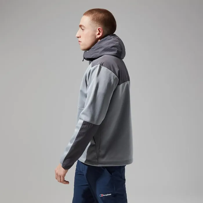 Berghaus Fleece Reacon Hooded Jacket 8211 Grey 8211 Men
