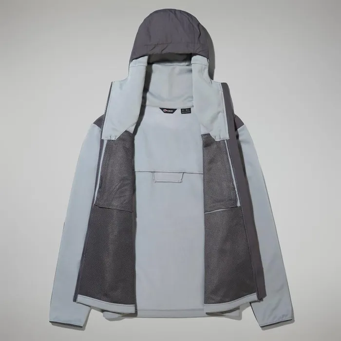 Berghaus Fleece Reacon Hooded Jacket 8211 Grey 8211 Men