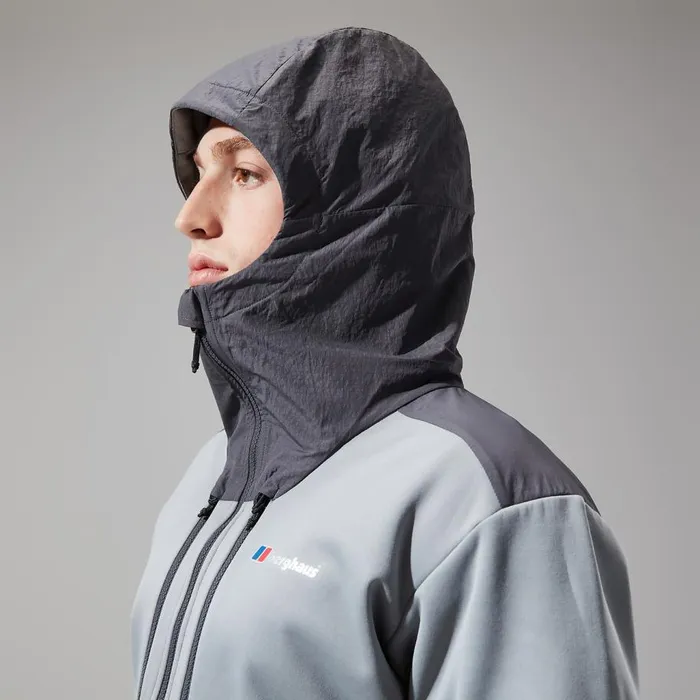 Berghaus Fleece Reacon Hooded Jacket 8211 Grey 8211 Men