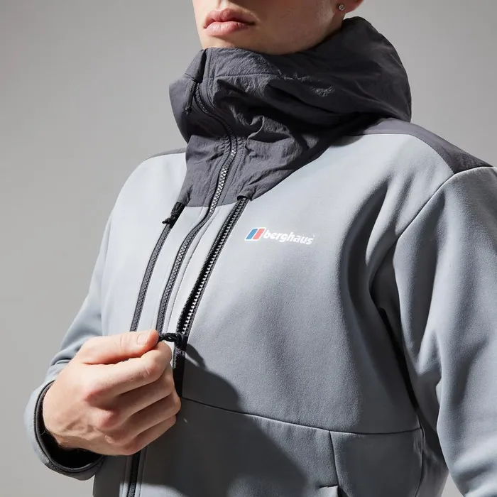Berghaus Fleece Reacon Hooded Jacket 8211 Grey 8211 Men