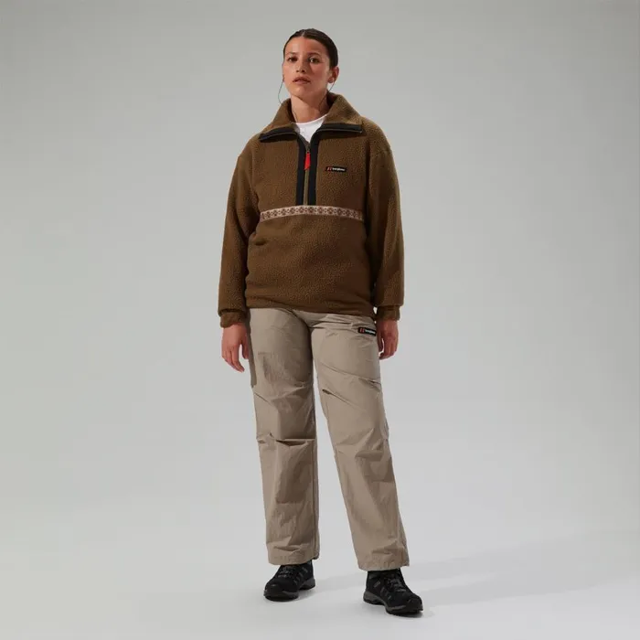 Berghaus Fleece Rhynie Aztec Half Zip Fleece 8211 BrownBlack 8211 MenWomen Berghaus Fleece Rhynie Aztec Half Zip Fleece 8211 BrownBlack 8211 MenWomen