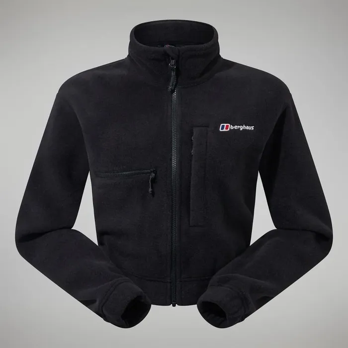 Berghaus Fleece Urban Cropped Coord Fleece Jacket 8211 Black 8211 Women