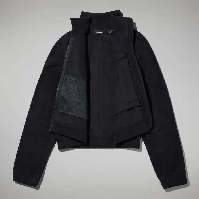Berghaus Fleece Urban Cropped Coord Fleece Jacket 8211 Black 8211 Women