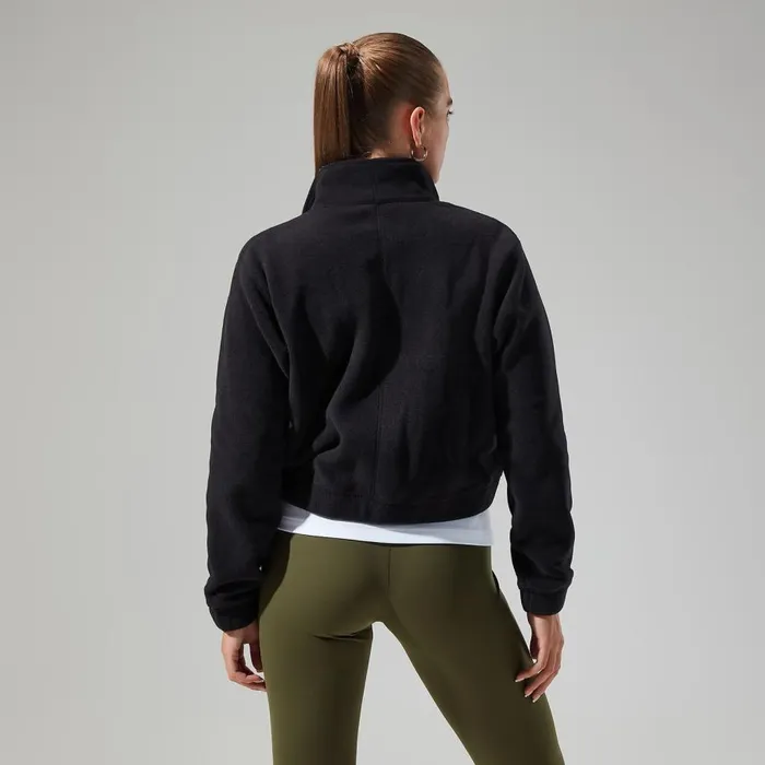 Berghaus Fleece Urban Cropped Coord Fleece Jacket 8211 Black 8211 Women