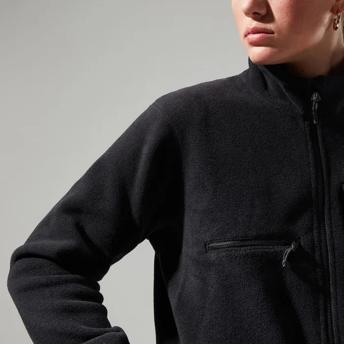 Berghaus Fleece Urban Cropped Coord Fleece Jacket 8211 Black 8211 Women
