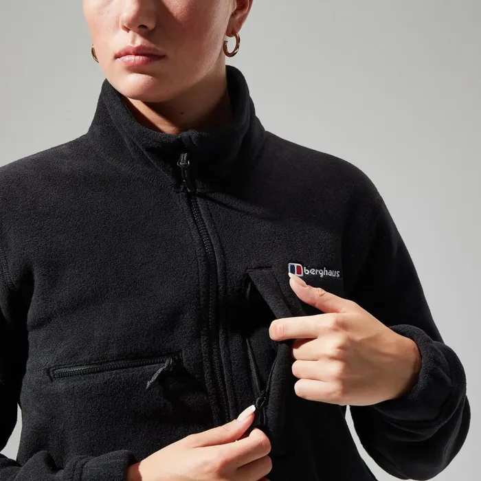 Berghaus Fleece Urban Cropped Coord Fleece Jacket 8211 Black 8211 Women