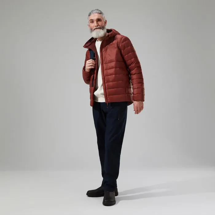 Berghaus Insulated Silksworth Hooded Down Insulated Jacket Red 8211 Men