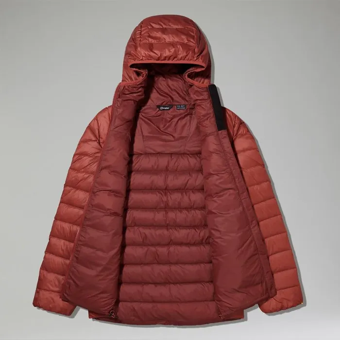Berghaus Insulated Silksworth Hooded Down Insulated Jacket Red 8211 Men