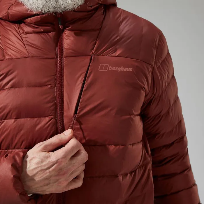 Berghaus Insulated Silksworth Hooded Down Insulated Jacket Red 8211 Men