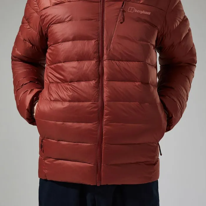 Berghaus Insulated Silksworth Hooded Down Insulated Jacket Red 8211 Men
