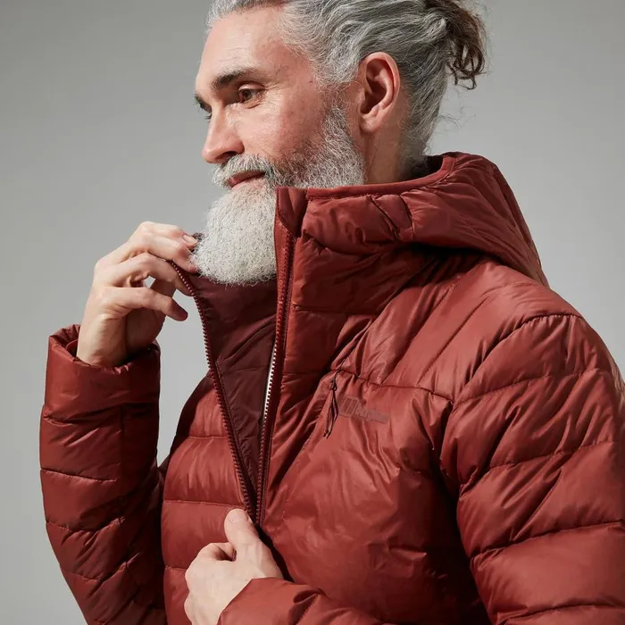 Berghaus Insulated Silksworth Hooded Down Insulated Jacket Red 8211 Men