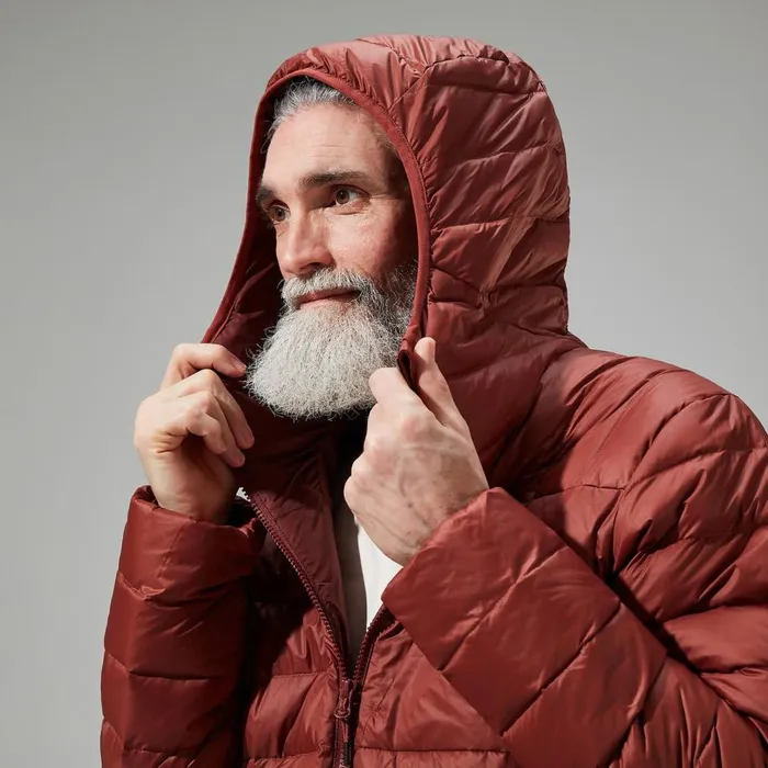 Berghaus Insulated Silksworth Hooded Down Insulated Jacket Red 8211 Men