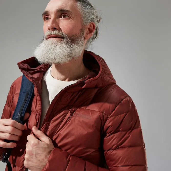 Berghaus Insulated Silksworth Hooded Down Insulated Jacket Red 8211 Men
