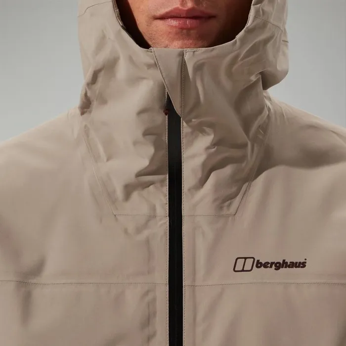 Berghaus Lightweight Arnaby Hooded Waterproof Jacket 8211 Grey 8211 Men Berghaus Lightweight Arnaby Hooded Waterproof Jacket 8211 Grey 8211 Men