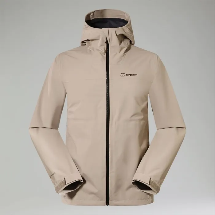 Berghaus Lightweight Arnaby Hooded Waterproof Jacket 8211 Grey 8211 Men Berghaus Lightweight Arnaby Hooded Waterproof Jacket 8211 Grey 8211 Men