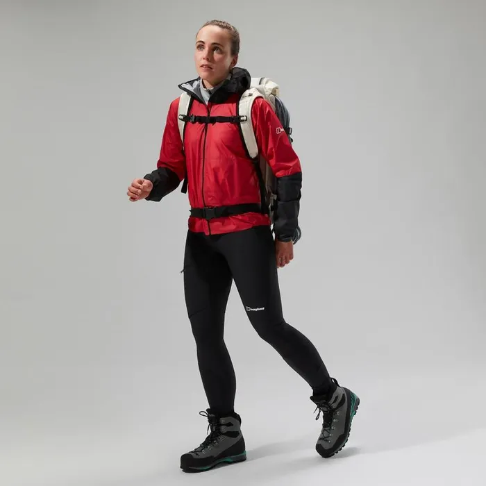 Berghaus Lightweight MTN Guide Hyper LT Jacket 8211 RedBlack 8211 Women