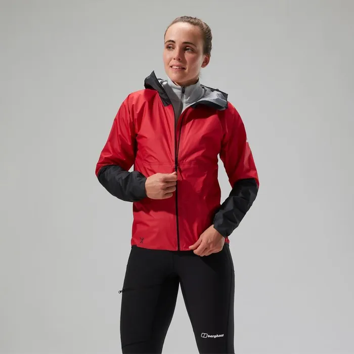 Berghaus Lightweight MTN Guide Hyper LT Jacket 8211 RedBlack 8211 Women