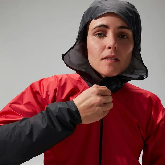 Berghaus Lightweight MTN Guide Hyper LT Jacket 8211 RedBlack 8211 Women