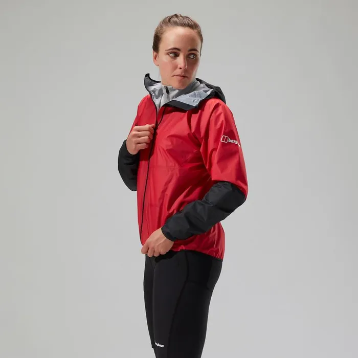 Berghaus Lightweight MTN Guide Hyper LT Jacket 8211 RedBlack 8211 Women