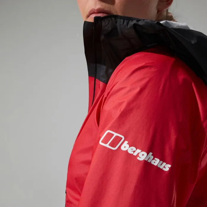 Berghaus Lightweight MTN Guide Hyper LT Jacket 8211 RedBlack 8211 Women