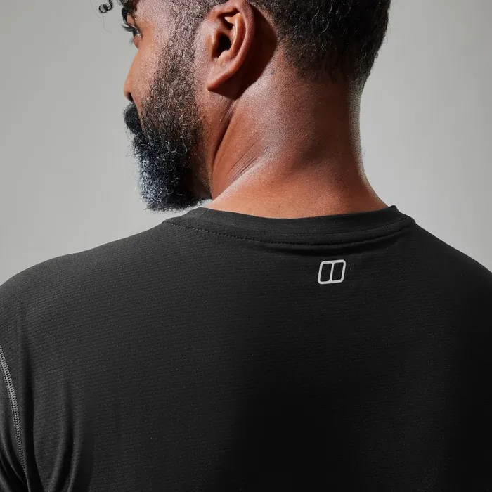Berghaus TShirts 247 Tech Tee Super Stretch Crew 8211 Black 8211 Men