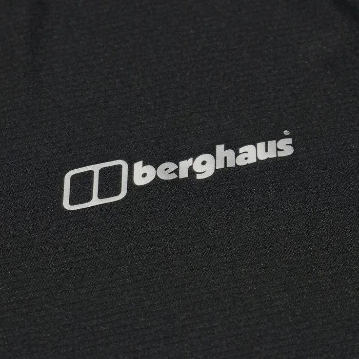 Berghaus TShirts 247 Tech Tee Super Stretch Crew 8211 Black 8211 Men