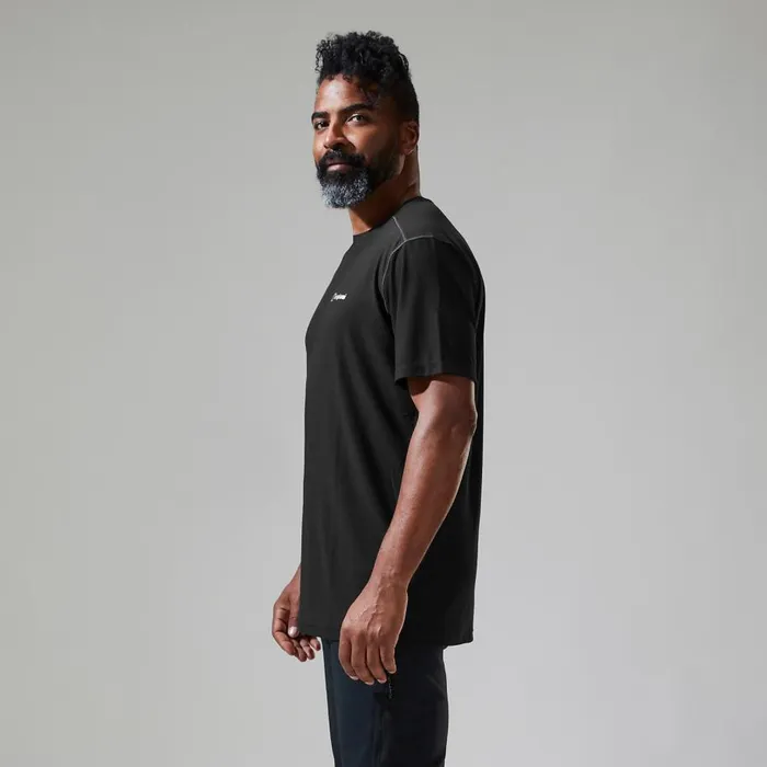 Berghaus TShirts 247 Tech Tee Super Stretch Crew 8211 Black 8211 Men