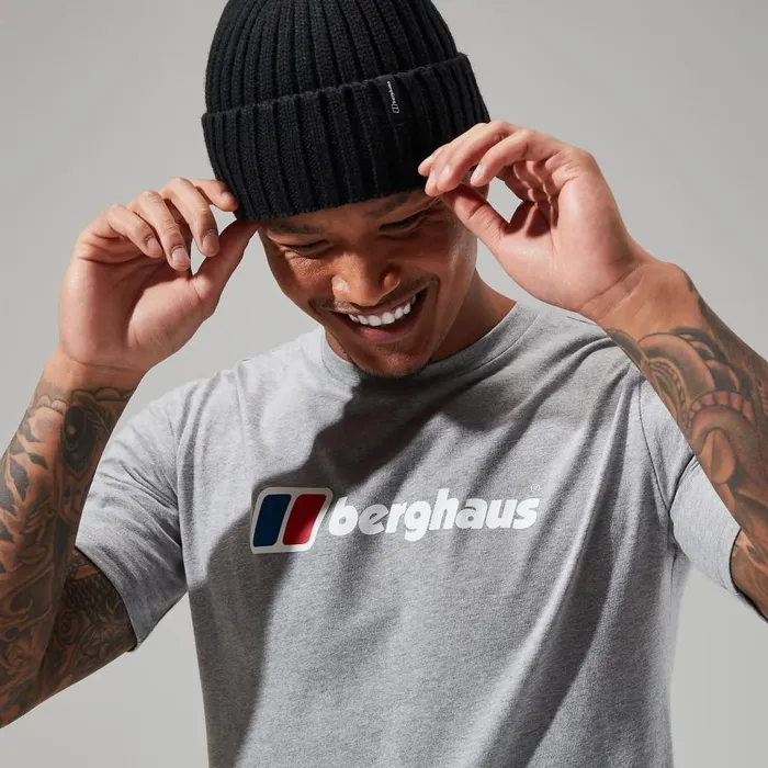 Berghaus TShirts Big Classic Logo Tee Dark Grey 8211 Men Berghaus TShirts Big Classic Logo Tee Dark Grey 8211 Men