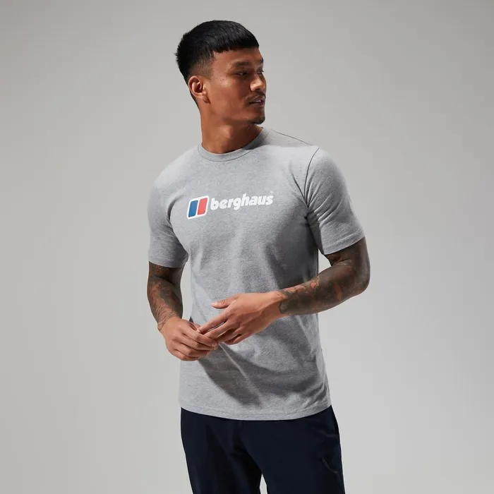 Berghaus TShirts Big Classic Logo Tee Dark Grey 8211 Men Berghaus TShirts Big Classic Logo Tee Dark Grey 8211 Men