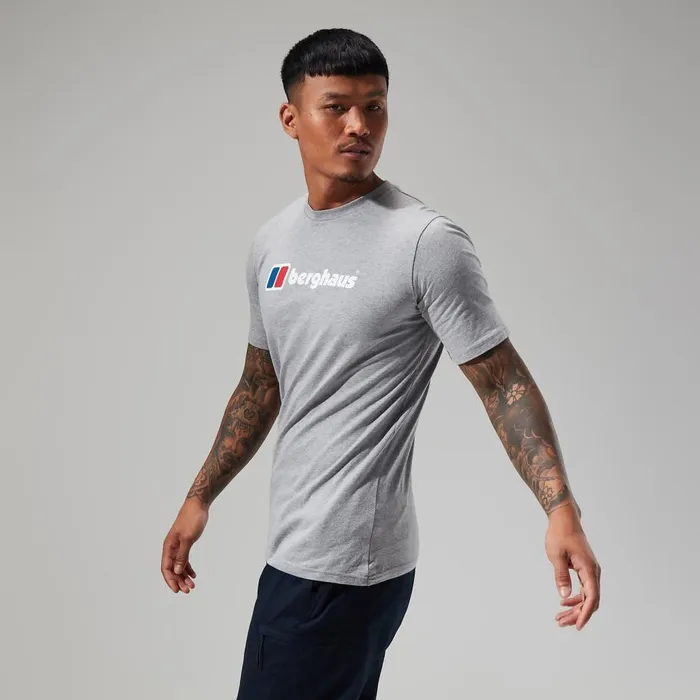 Berghaus TShirts Big Classic Logo Tee Dark Grey 8211 Men Berghaus TShirts Big Classic Logo Tee Dark Grey 8211 Men