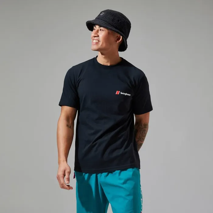 Berghaus TShirts Heritage FandB Logo TShirts 8211 Black 8211 MenWomen