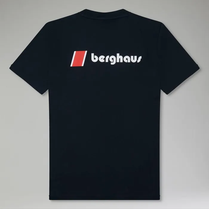 Berghaus TShirts Heritage FandB Logo TShirts 8211 Black 8211 MenWomen