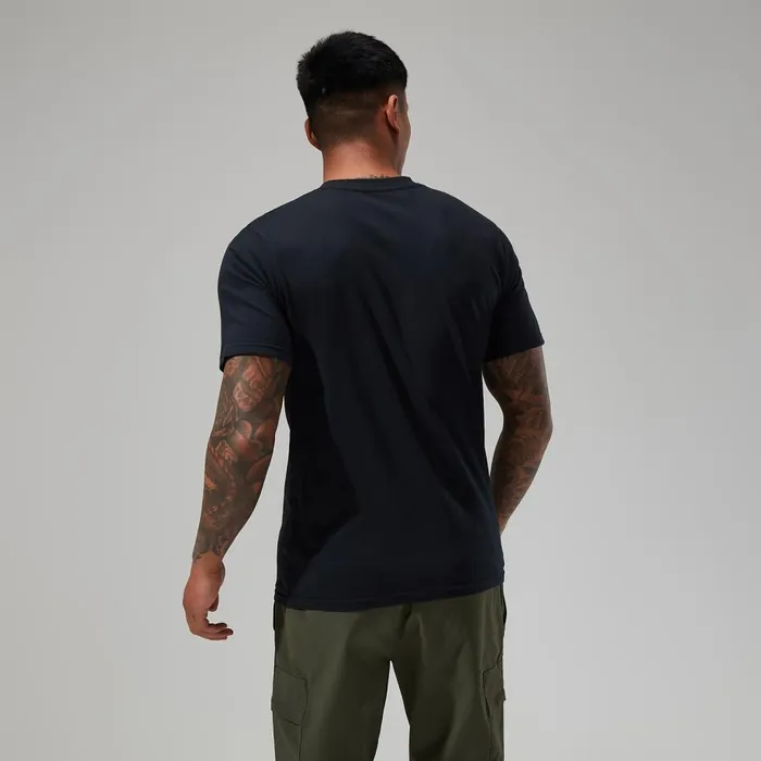 Berghaus TShirts Organic Big Classic Logo Tee Black 8211 Men Berghaus TShirts Organic Big Classic Logo Tee Black 8211 Men