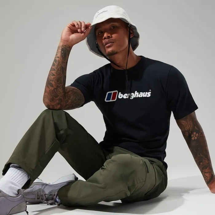 Berghaus TShirts Organic Big Classic Logo Tee Black 8211 Men Berghaus TShirts Organic Big Classic Logo Tee Black 8211 Men