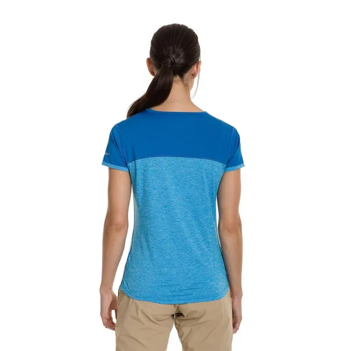 Berghaus TShirts Voyager Tech Tee Short Sleeve Crew 8211 Blue 8211 Women