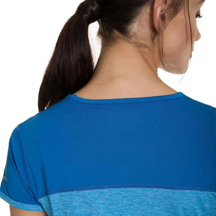 Berghaus TShirts Voyager Tech Tee Short Sleeve Crew 8211 Blue 8211 Women